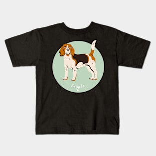 Beagle Lover Gift Dog Breed Pet Lover Puppy Kids T-Shirt